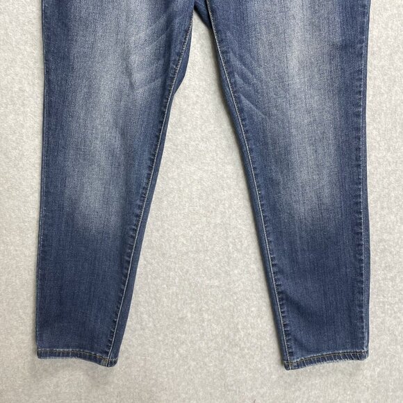 Judy Blue Angie Jeans Womens 32 Relaxed Fit Blue Denim Mid Rise Stretch - Picture 3 of 13